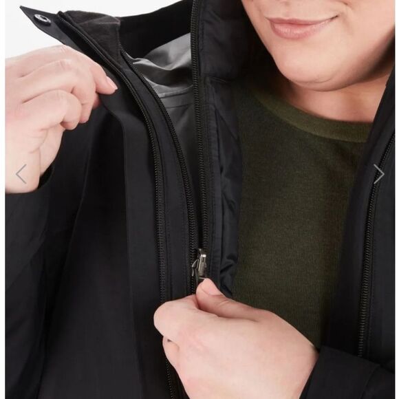 NWT Womens Marmot Minimalist GORE-TEX Component Jacket Sz 2X Black - Picture 3 of 15